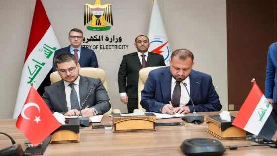 العراق يرفع طاقة الربط الكهربائي مع تركيا إلى 600 ميغاواط لتعزيز استقرار الشبكة الوطنية